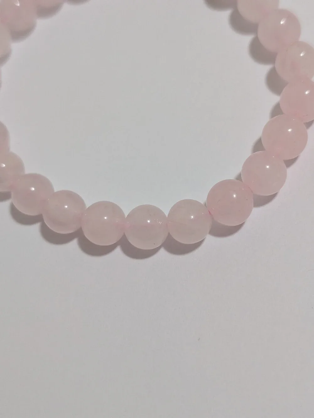 Rose Quartz/Pearl Bracelet